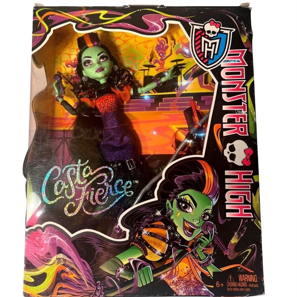 Monster High Casta Fierce Doll 2014 Mattel CFV34 Daughter of Circe New in Box